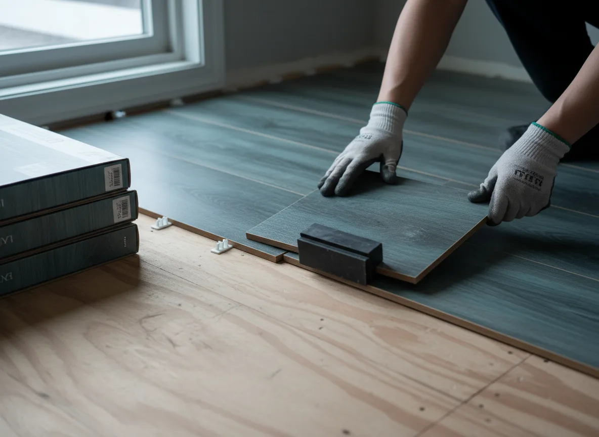 Luxury Vinyl Plank Installation company in Porcupine, SD